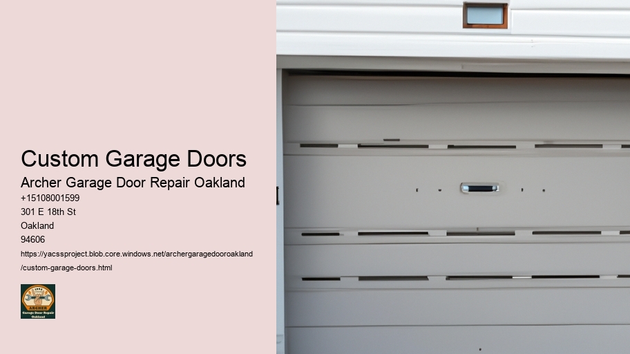 Custom Garage Doors